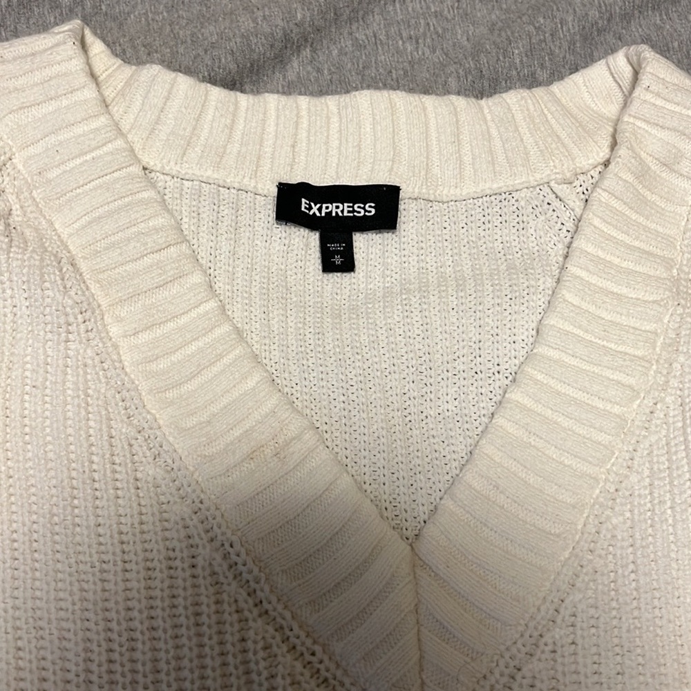 Express knit sweater